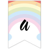 Guirnalda feliz cumpleaños dibujo de Arco Iris Vlaggetjes (Tweede vlag)