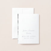 Guirnalda Floral Nombre y Foto para Quinceañera Folie Kaarten (Met envelop)