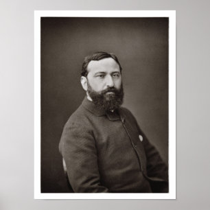 Guiseppe de Nittis (1846-84) uit 'Galerie Contem' Poster