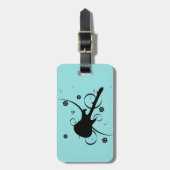 Guitaar Bagagelabel (Voorkant verticaal)