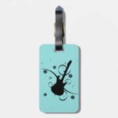 Guitaar Bagagelabel (Achterkant verticaal)