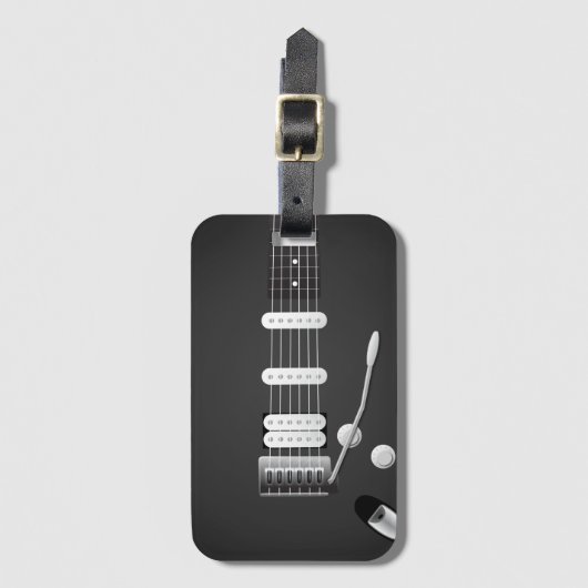 Guitaar Bagagelabel (Voorkant (verticaal))