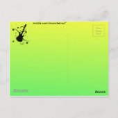 Guitaar Briefkaart (Achterkant)