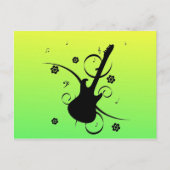 Guitaar Briefkaart (Voorkant)