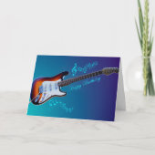 Guitaar Man Kaart (Voorkant)