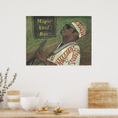 Guitaar Man Poster (Keuken)