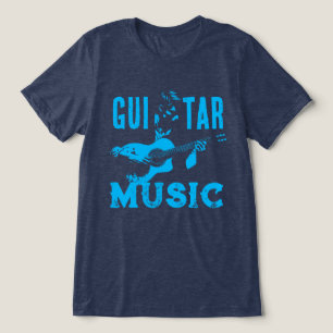 Guitaar Man Tri-Blend Shirt