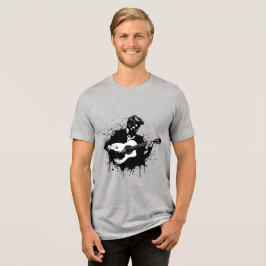 Guitaar Man Tri-Blend Shirt