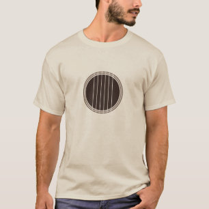 Guitaar (minimalistisch ontwerp) t-shirt