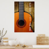 Guitaar Poster (Keuken)