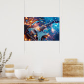 Guitaar Poster (Keuken)