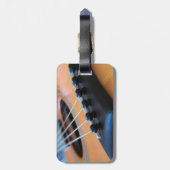 Guitaar Straling Luggage of Identificatie Label Bagagelabel (Achterkant verticaal)