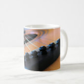 Guitaar Strings - houd de Muziek het Spelen Mok (Voorkant rechts)