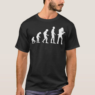 Guitaar van aap tot man t-shirt