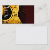 Guitaar Visitekaartje (Voorkant / Achterkant)