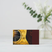 Guitaar Visitekaartje (Staand voorkant)