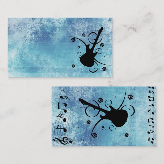 Guitaar Visitekaartje (Voorkant / Achterkant)
