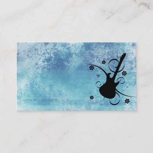 Guitaar Visitekaartje (Voorkant)