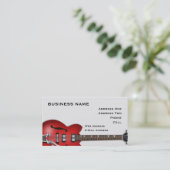 Guitaar Visitekaartje (Staand voorkant)