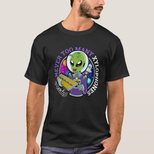 Guitaar voor gitarist met String Instrument Ima T-shirt (Voorkant)
