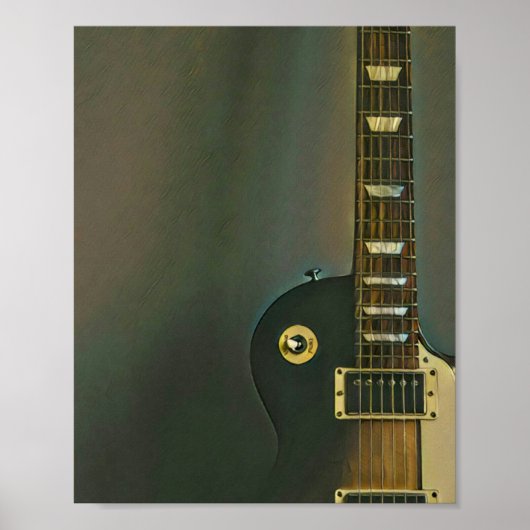 Guitaarcadeaus voor hem poster (Voorkant)
