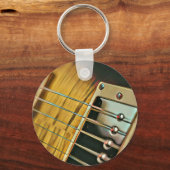Guitaarcadeaus voor hem sleutelhanger (Voorkant)