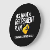 Guitaardewerk voor gitaarspeler grote klok (Hoek)