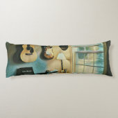 Guitaargeschenken voor vriendin lichaamskussen (Achterkant)