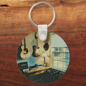 Guitaargeschenken voor vriendin sleutelhanger (Voorkant)