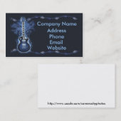 Guitaargesteente visitekaartje (Voorkant / Achterkant)