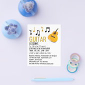 Guitaarnotities, gitaarlessen Adverteren brochure (Enkel)