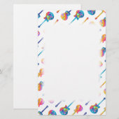 Guitaarreflecties Briefpapier (Voorkant / Achterkant)