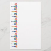 Guitaarreflecties Briefpapier (Voorkant)