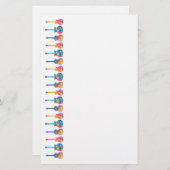Guitaarreflecties Briefpapier (Voorkant / Achterkant)
