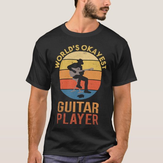 Guitaarspeler T-Shirt (Voorkant)