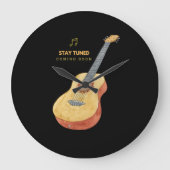 Guitaarverblijf in afstemming grote klok (Voorkant)