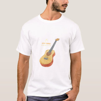 Guitaarverblijf in afstemming t-shirt