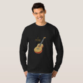 Guitaarverblijf in afstemming t-shirt (Voorkant volledig)