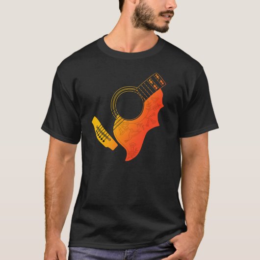 guitar03 t-shirt (Voorkant)