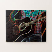 Guitar 1 11x14 30pc jpcn legpuzzel (Horizontaal)