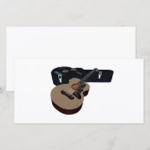 Guitar 1 Aankondigingskaart Aankondiging (Voorkant / Achterkant)