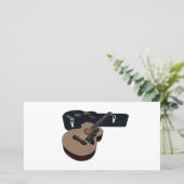 Guitar 1 Aankondigingskaart Aankondiging (Staand voorkant)