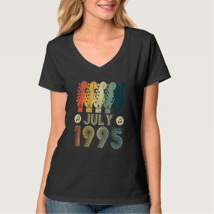 Guitar 27 jaar oude Vintage 1995 T-shirt