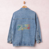 Guitar 42 jaar oude Vintage 1980 Denim Jacket (Hangar)