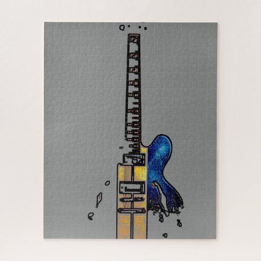 Guitar 4 16x20 520PC jpcn Legpuzzel (Verticaal)