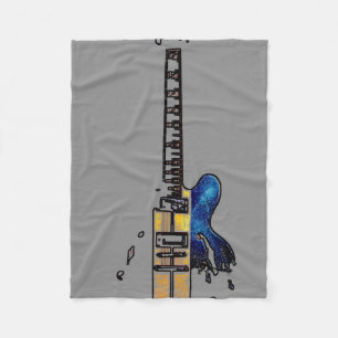 Guitar 4 fbcn fleece deken