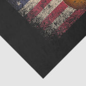 Guitar 4 juli Gift American Flag USA - Counter Tissuepapier (Detail)