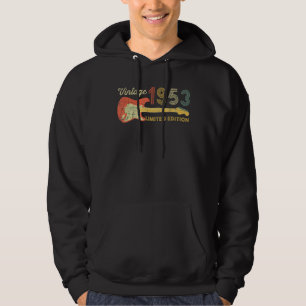 Guitar 70 jaar oude Vintage 1953 Hoodie