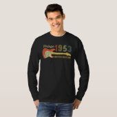 Guitar 70 jaar oude Vintage 1953 T-shirt (Voorkant volledig)