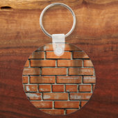 Guitar Against Brick Wall Sleutelhanger (Voorkant)